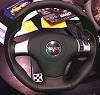 C6 Corvette Steering Wheel - Full Leather